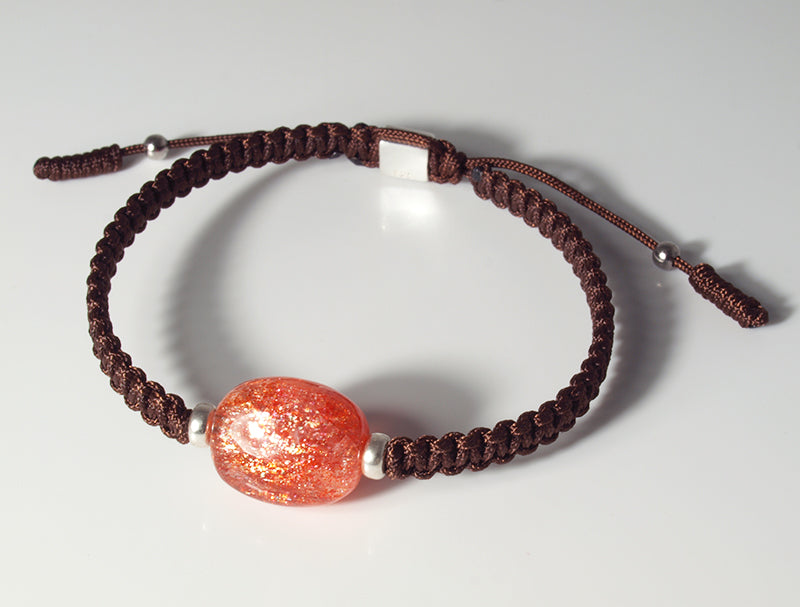 Edelsteinschmuck - Edelsteinarmband (Braun) mit Sonnenstein