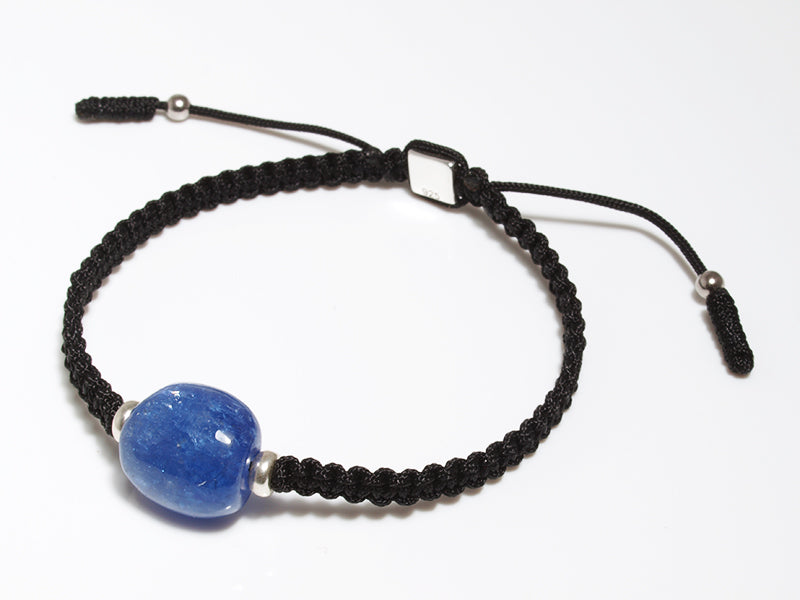 Edelsteinschmuck - Edelsteinarmband (Schwarz) mit Tansanit