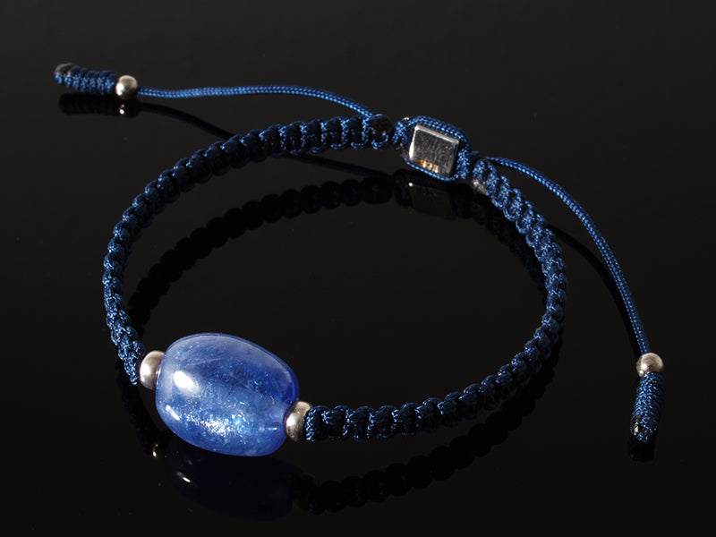 Edelsteinschmuck - Edelsteinarmband (Blau) mit Tansanit