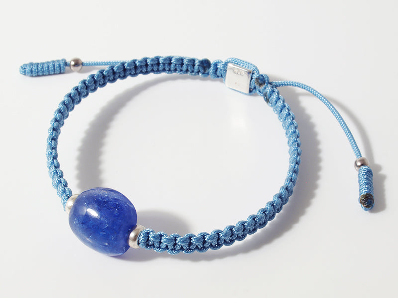 Edelsteinschmuck - Edelsteinarmband (Blau) mit Tansanit