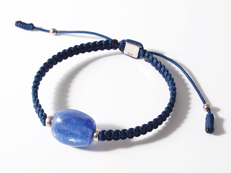 Edelsteinschmuck - Edelsteinarmband (Blau) mit Tansanit