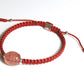 Edelsteinschmuck - Edelsteinarmband (Rot) mit Erdbeerquarz